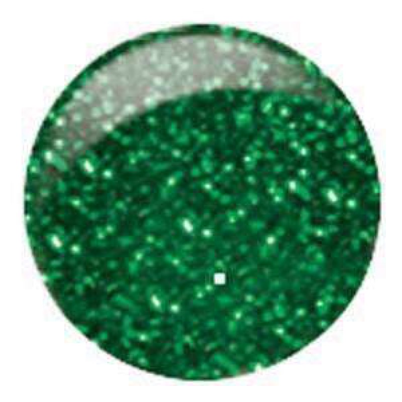 CM Nail Art, Basic, NA24, Green Glitter, 0.33oz 